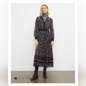 Club Monaco Pleated Shirt Dress - Size 6